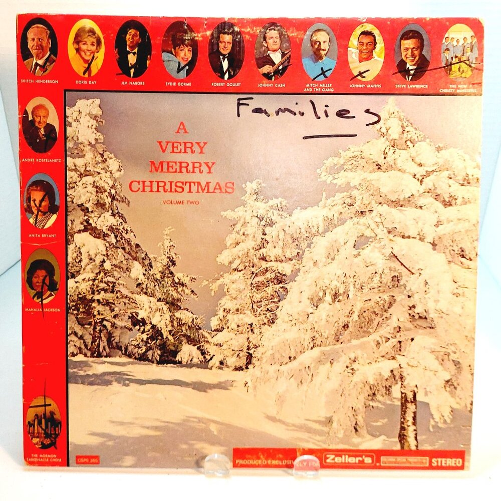 A Very Merry Christmas Volume 2 (Vinyl Record, 1968)
